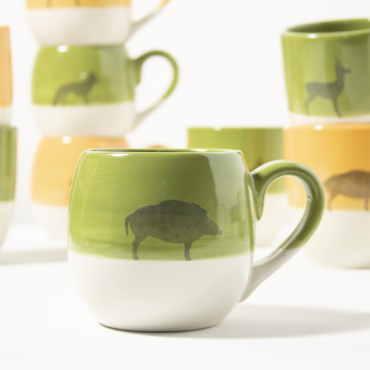 Cup Wild Boar Olive