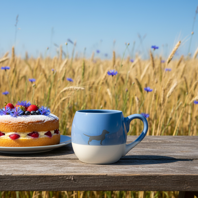 LIMITED EDITION: Tasse Lieblingshund Sky Blue