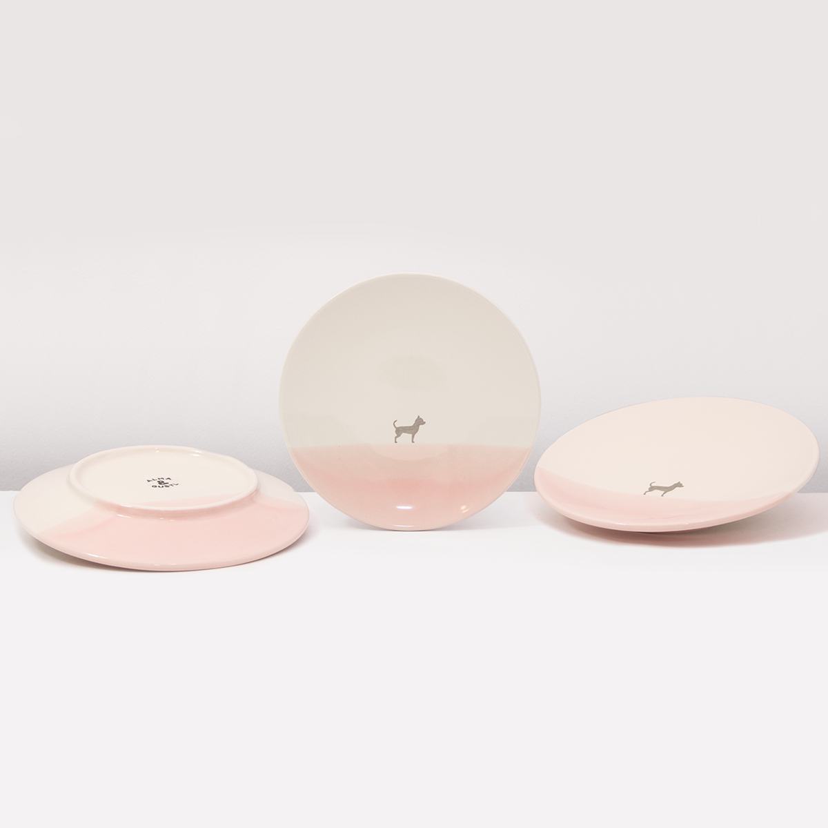 Teller Lieblingshund Powder Rose