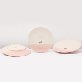 Teller Lieblingshund Powder Rose