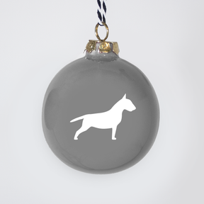 Christmas tree bauble dachshund sand large