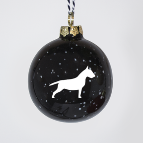 Christmas tree bauble dachshund sand large