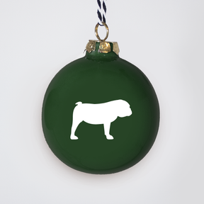 Christmas tree bauble dachshund sand large