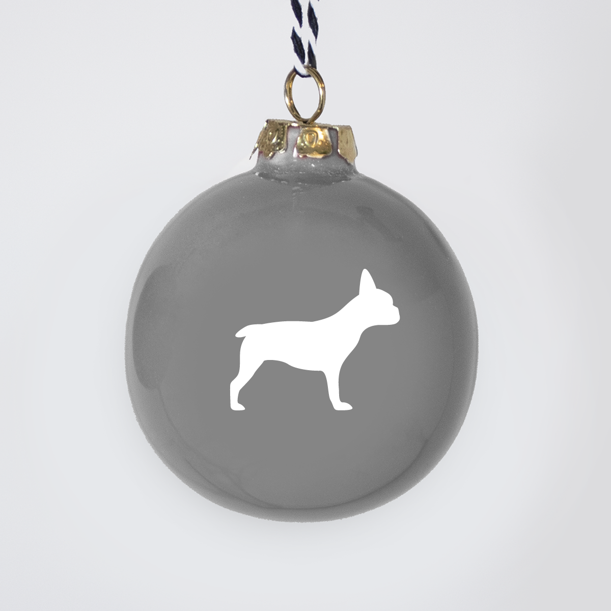 Christmas tree bauble dachshund sand large