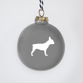 Christmas tree bauble dachshund sand large
