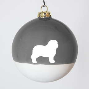 Große Christbaumkugel Lieblingshund Dusty