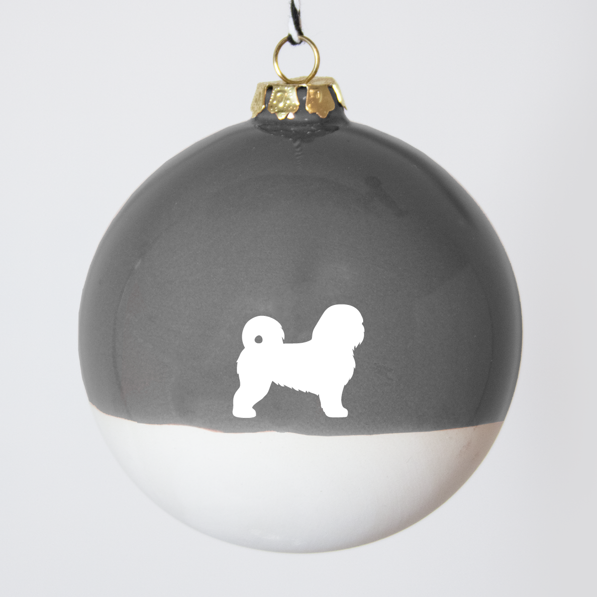Große Christbaumkugel Lieblingshund Dusty