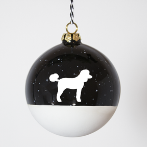 Christmas tree bauble dachshund sand large