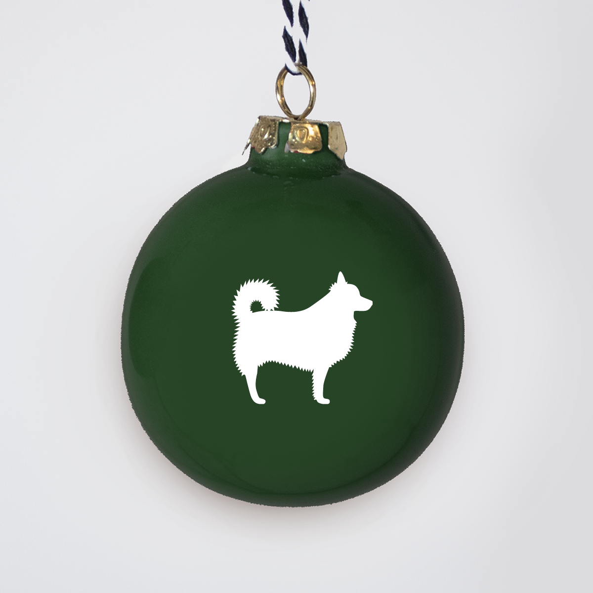 Christmas tree bauble dachshund sand large