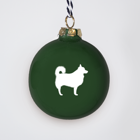 Christmas tree bauble dachshund sand large