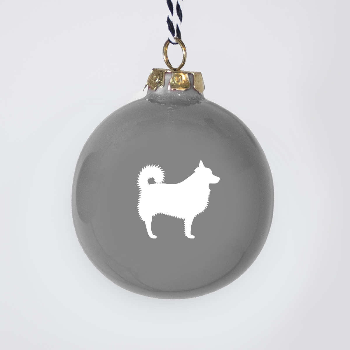 Christmas tree bauble dachshund sand large