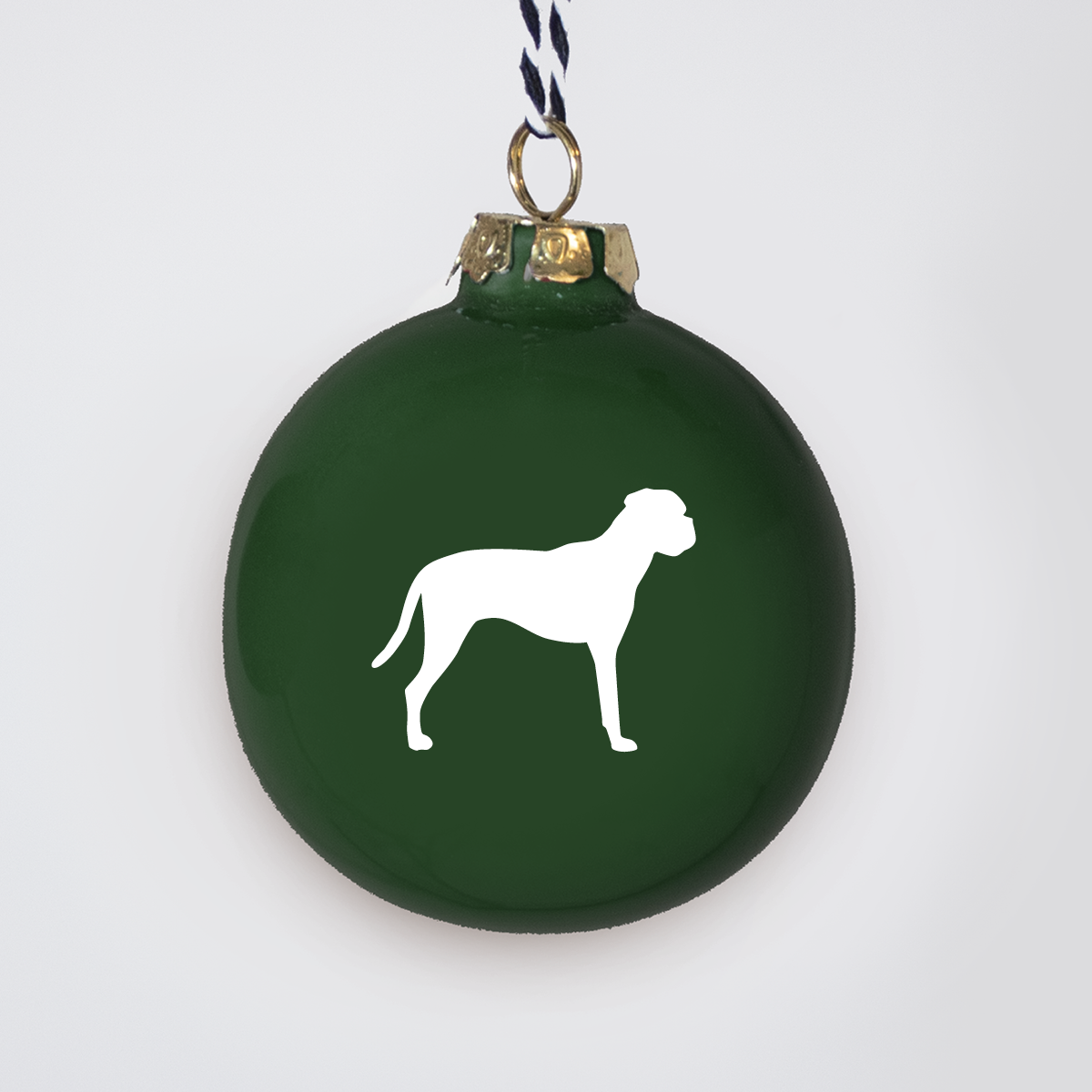 Christmas tree bauble dachshund sand large