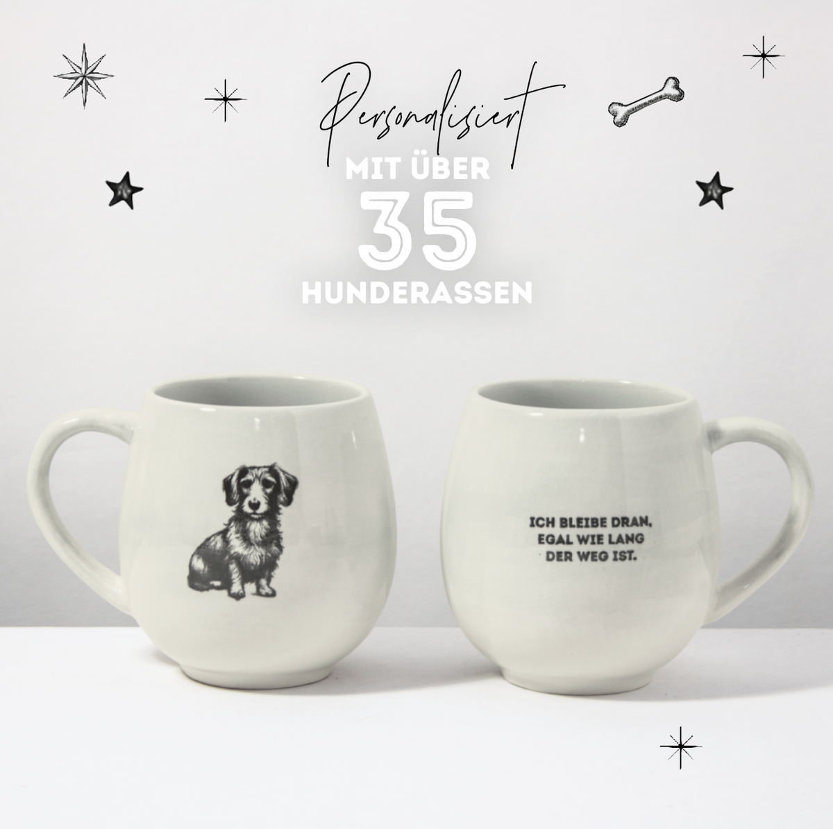 Tasse Wuffirmation Groß