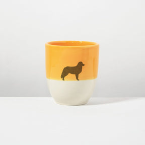 Becher Lieblingshund Orange Light