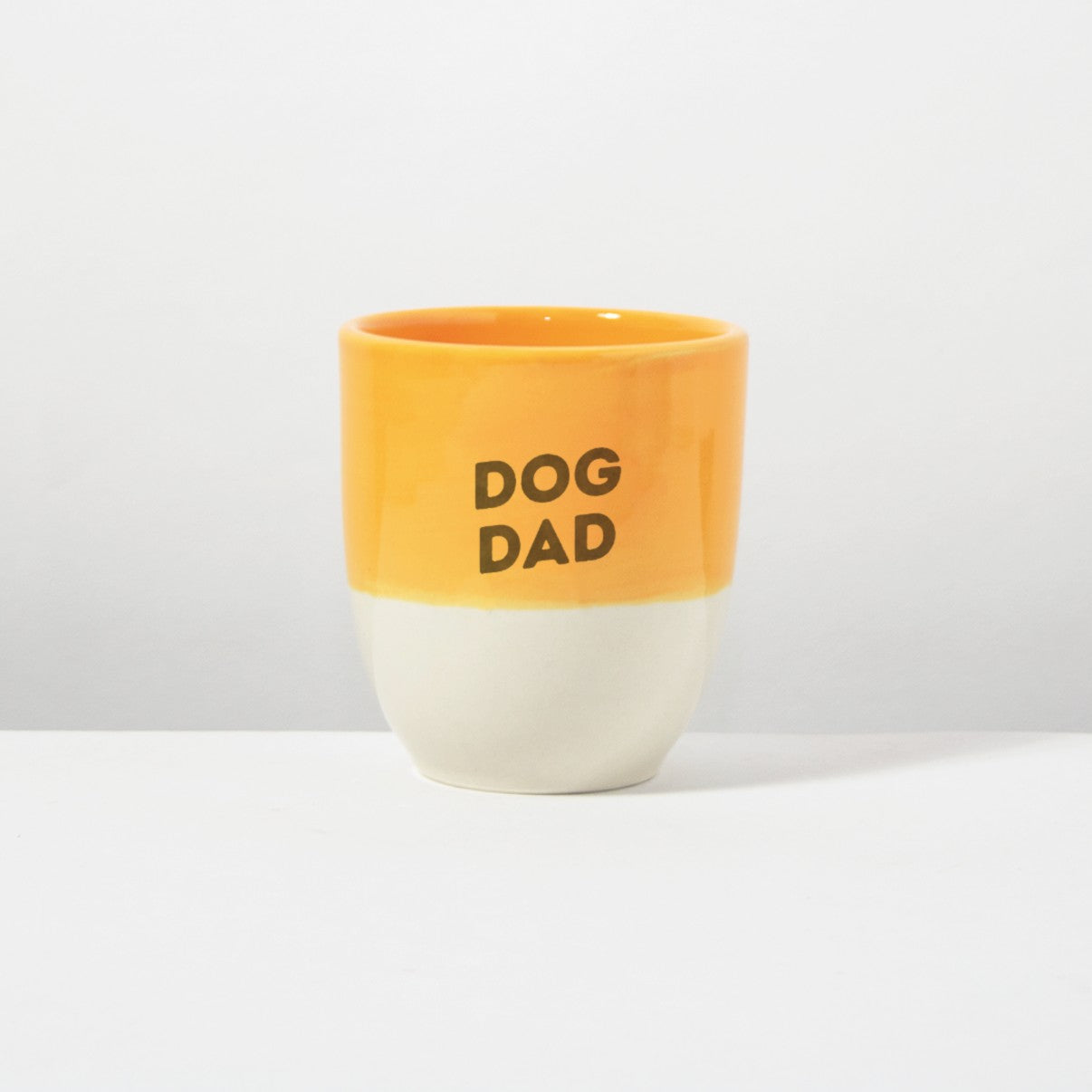 Becher Lieblingshund Orange Light