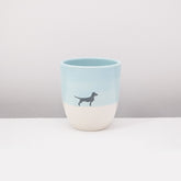 Becher Powder Blue – Dackel #Lieblingshund wählen_Dackel