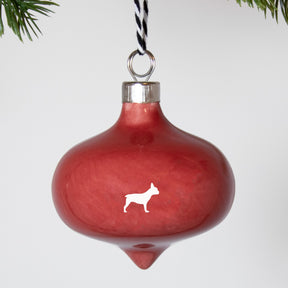 Christbaumkugel Drop Lieblingshund Ruby Red 2er-Set
