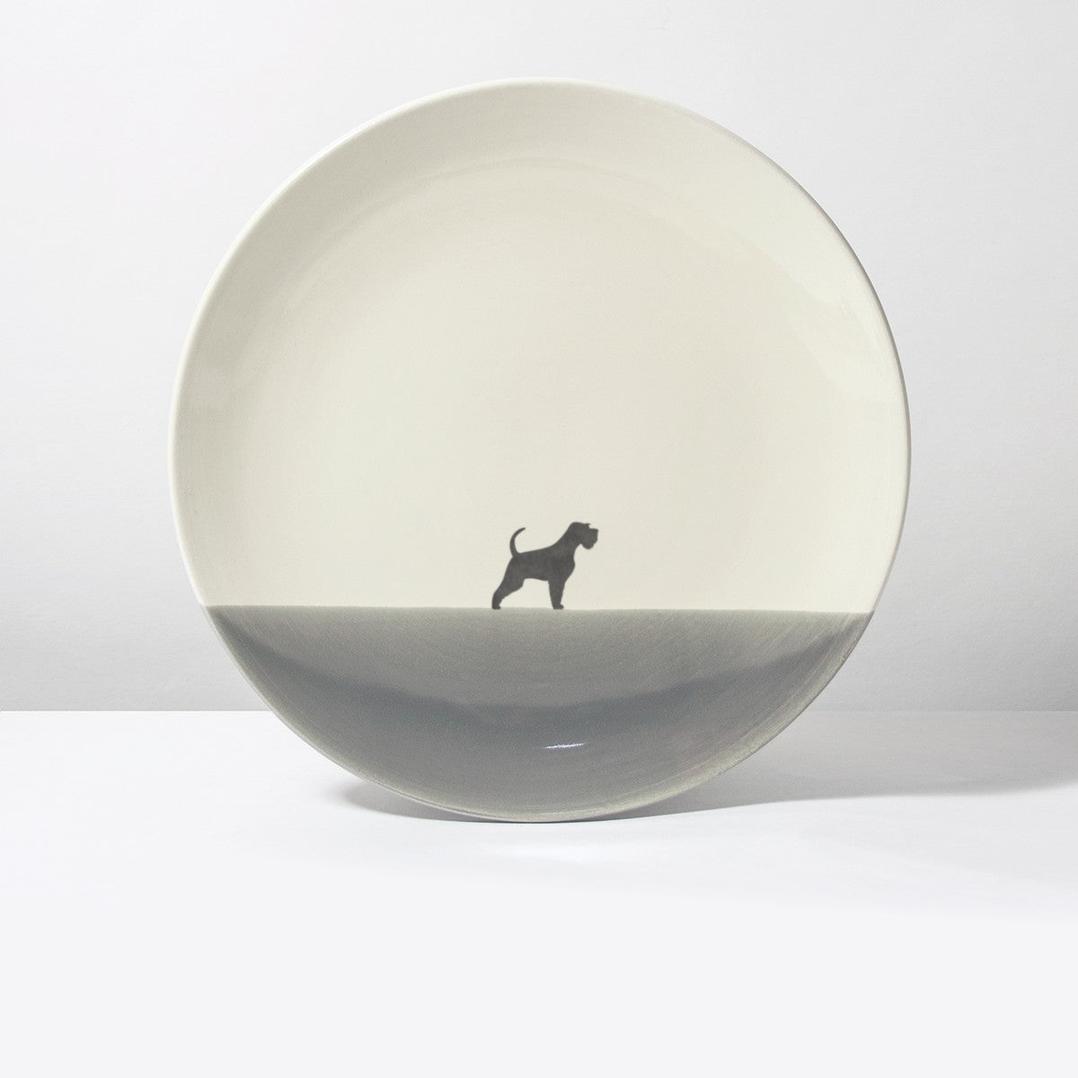 Großer Teller Lieblingshund Dusty