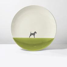 Großer Teller Lieblingshund Olive – Airedale Terrier #Lieblingshund wählen_Airedale Terrier
