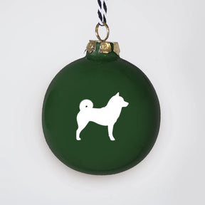 Christbaumkugeln Lieblingshund Green 3er-Set