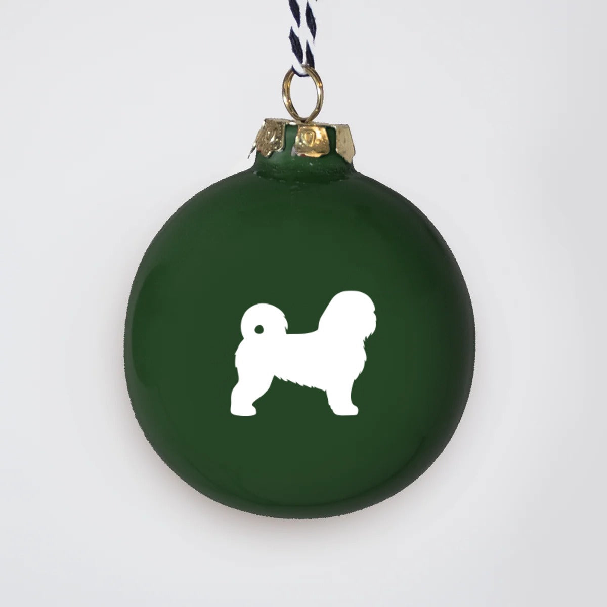 Christbaumkugeln Lieblingshund Green 3er-Set