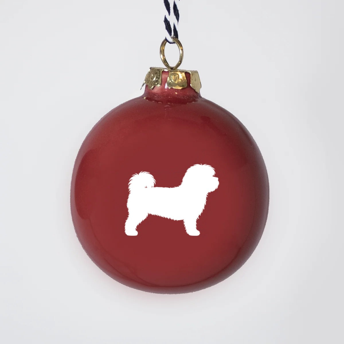 Christbaumkugeln Lieblingshund Ruby Red 3er-Set