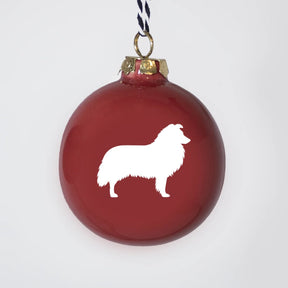 Christbaumkugeln Lieblingshund Ruby Red 3er-Set