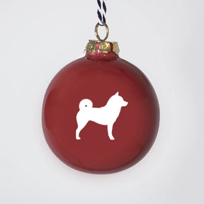 Christbaumkugeln Lieblingshund Ruby Red 3er-Set