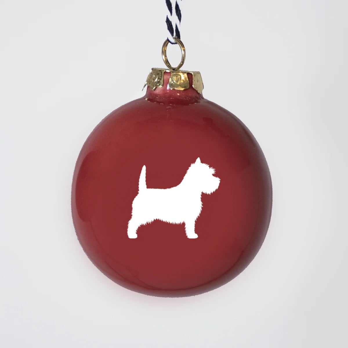 Christbaumkugeln Lieblingshund Ruby Red 3er-Set