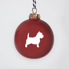 Christbaumkugeln Lieblingshund Ruby Red 3er-Set