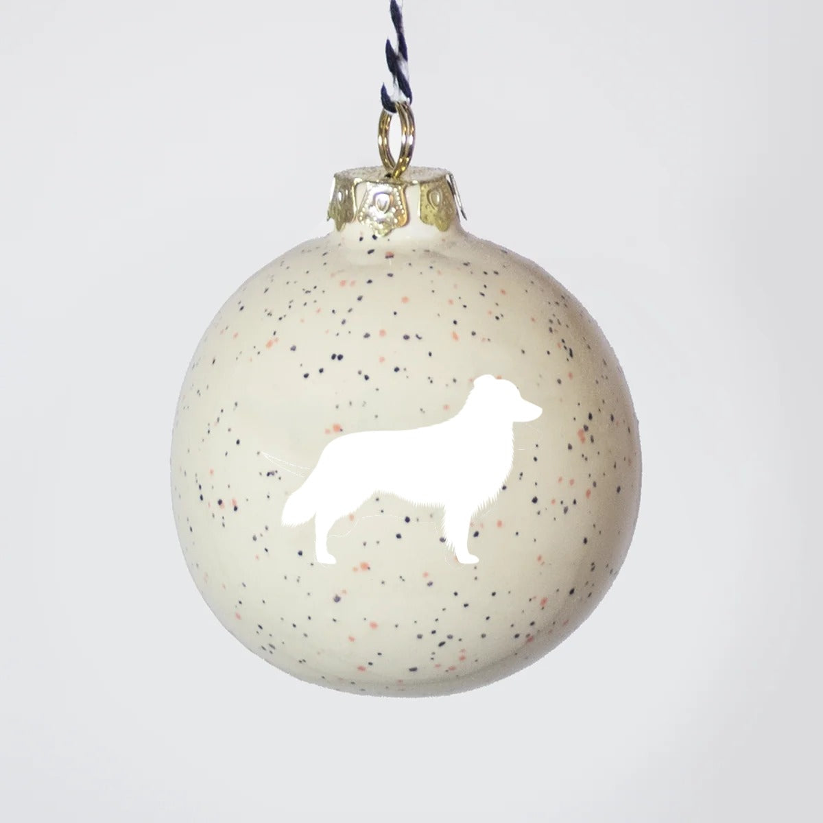 Christbaumkugeln Lieblingshund Sand 3er-Set