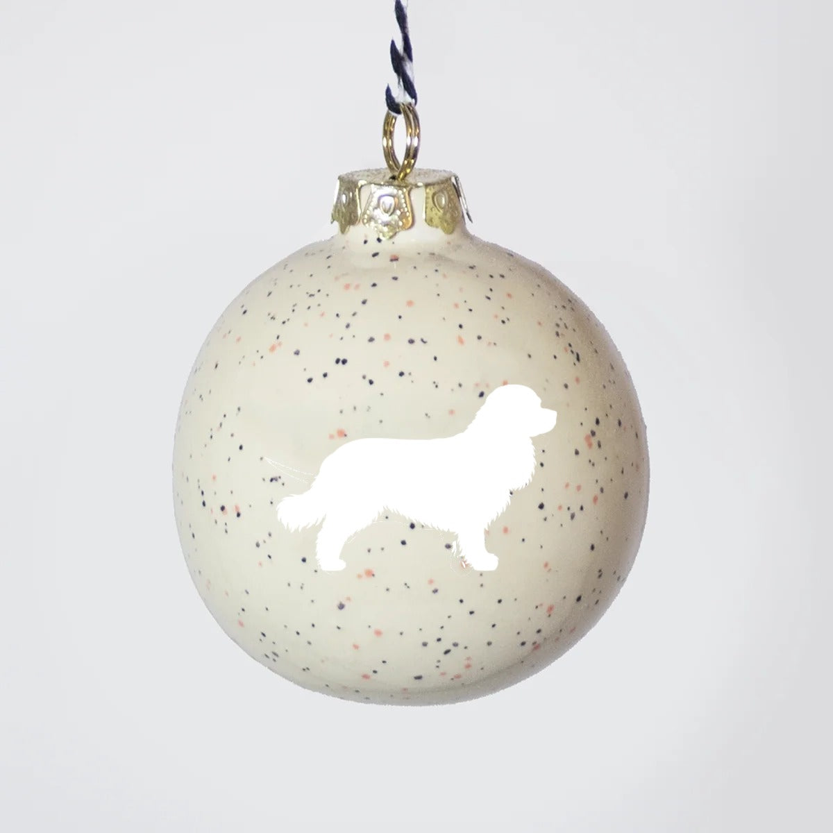Christbaumkugeln Lieblingshund Sand 3er-Set