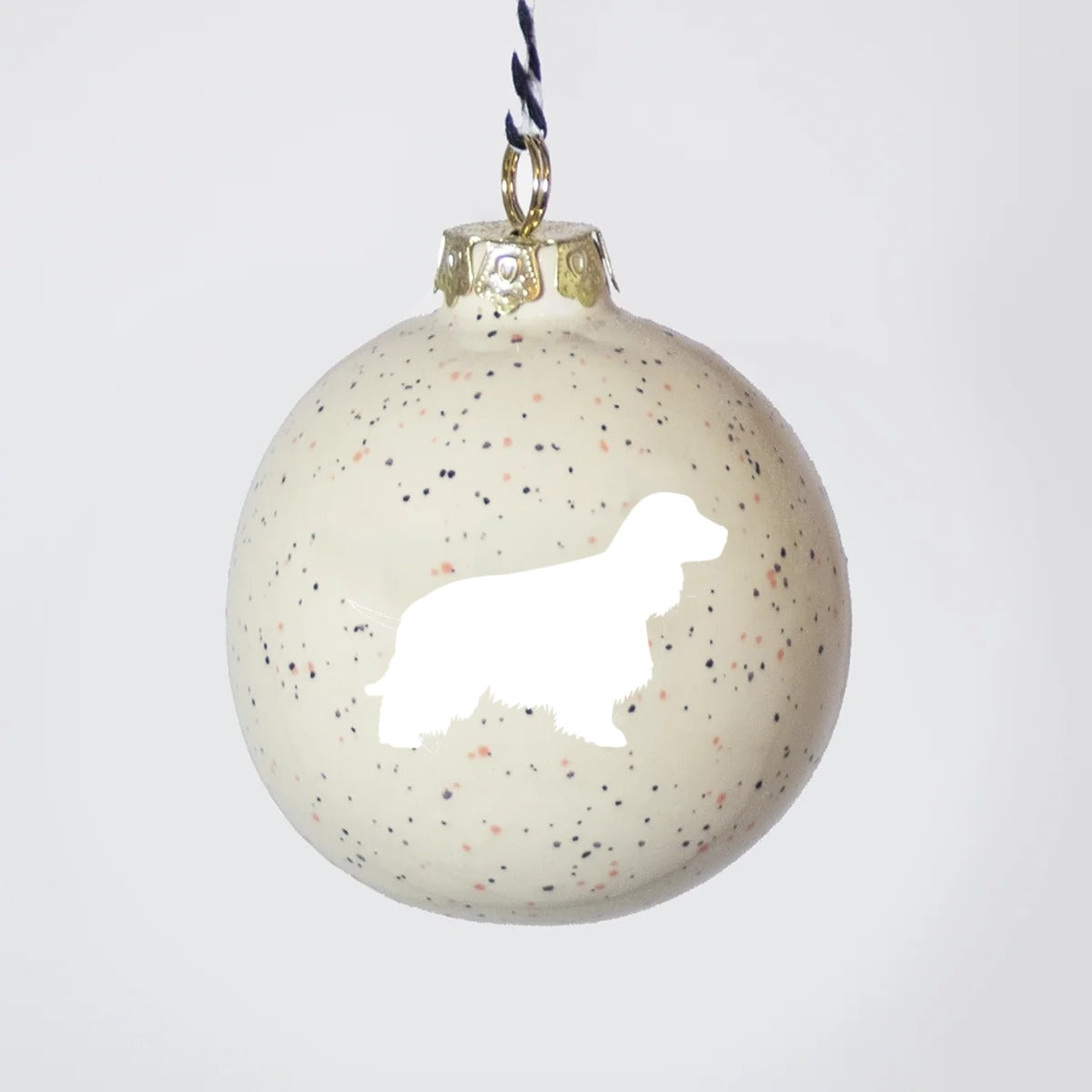 Christbaumkugeln Lieblingshund Sand 3er-Set