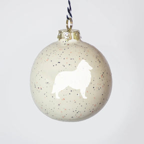 Christbaumkugeln Lieblingshund Sand 3er-Set