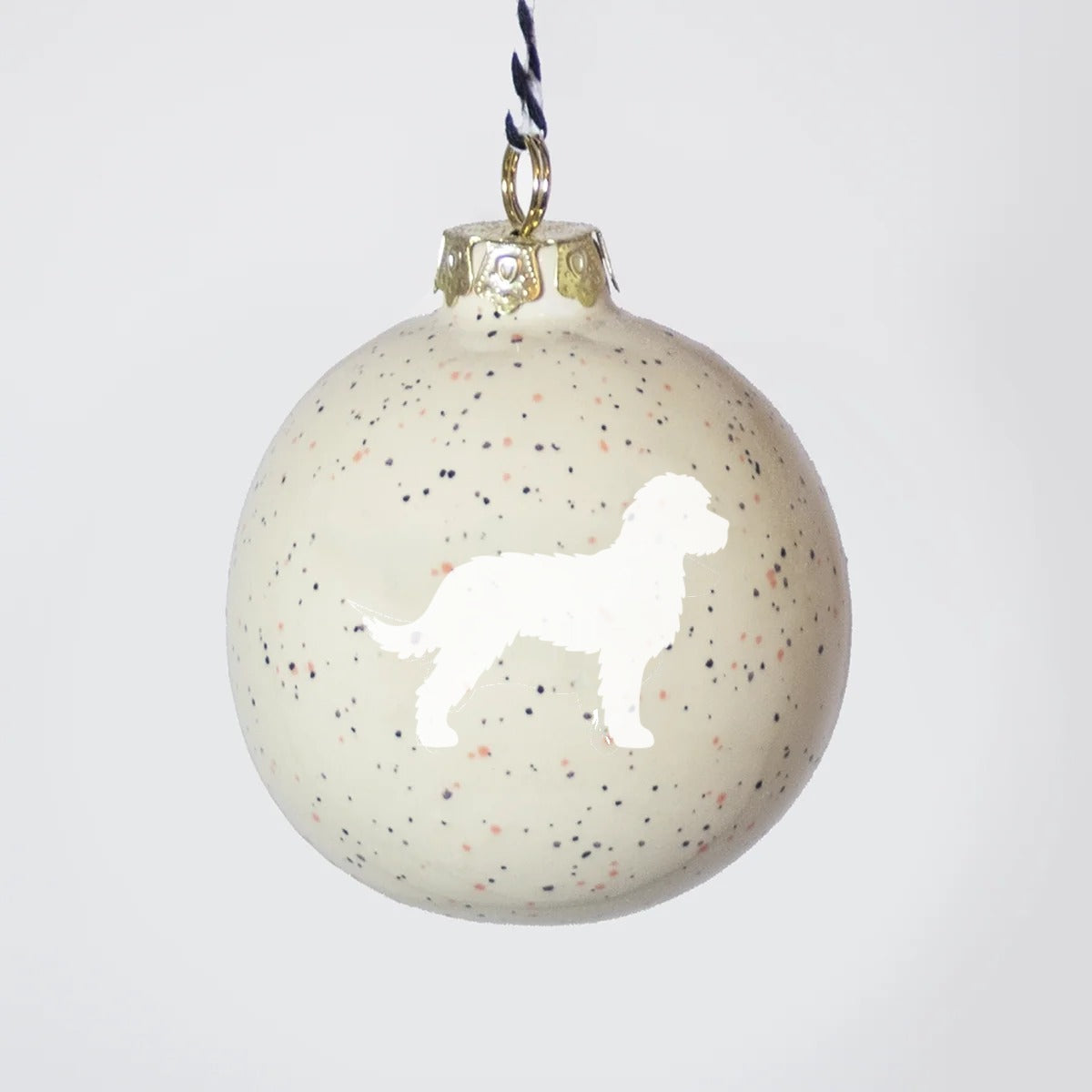 Christbaumkugeln Lieblingshund Sand 3er-Set
