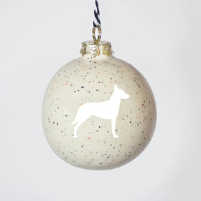 Christbaumkugeln Lieblingshund Sand 3er-Set