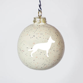 Christbaumkugeln Lieblingshund Sand 3er-Set