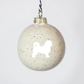 Christbaumkugeln Lieblingshund Sand 3er-Set