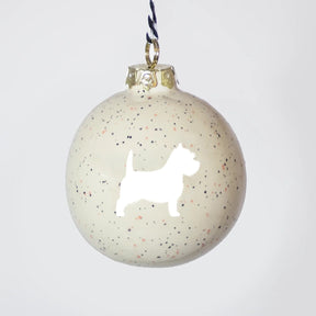 Christbaumkugeln Lieblingshund Sand 3er-Set