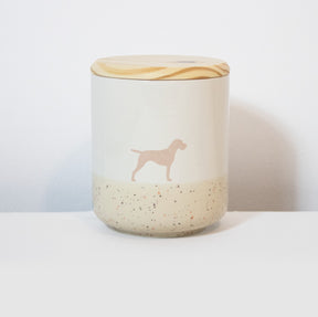 Leckerlidose groß Lieblingshund Sand