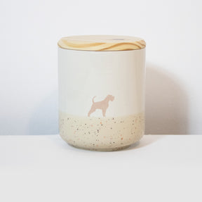 Leckerlidose groß Lieblingshund Sand