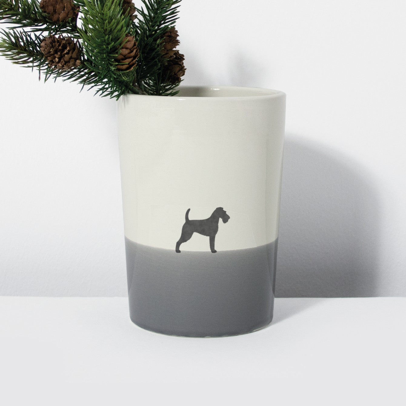 Vase 16 Lieblingshund Dusty