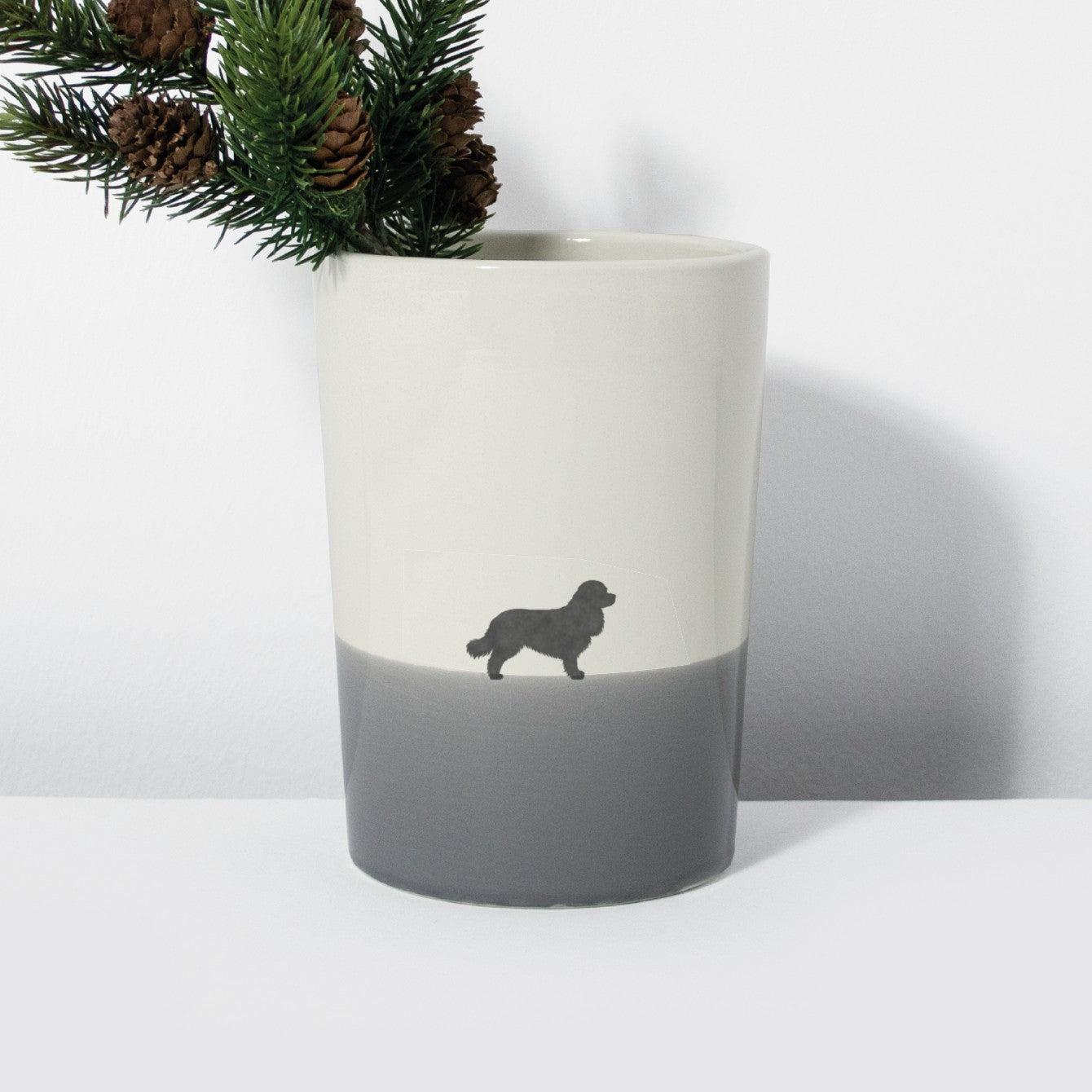 Vase 16 Lieblingshund Dusty