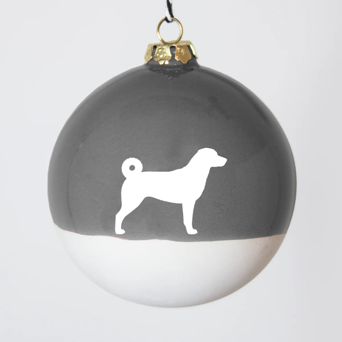 Christbaumkugel XL Lieblingshund Dusty