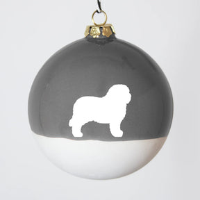 Christbaumkugel XL Lieblingshund Dusty