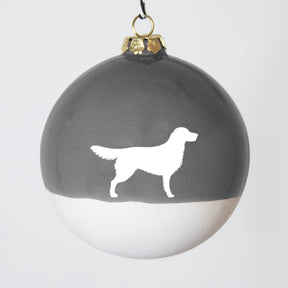 Christbaumkugel XL Lieblingshund Dusty