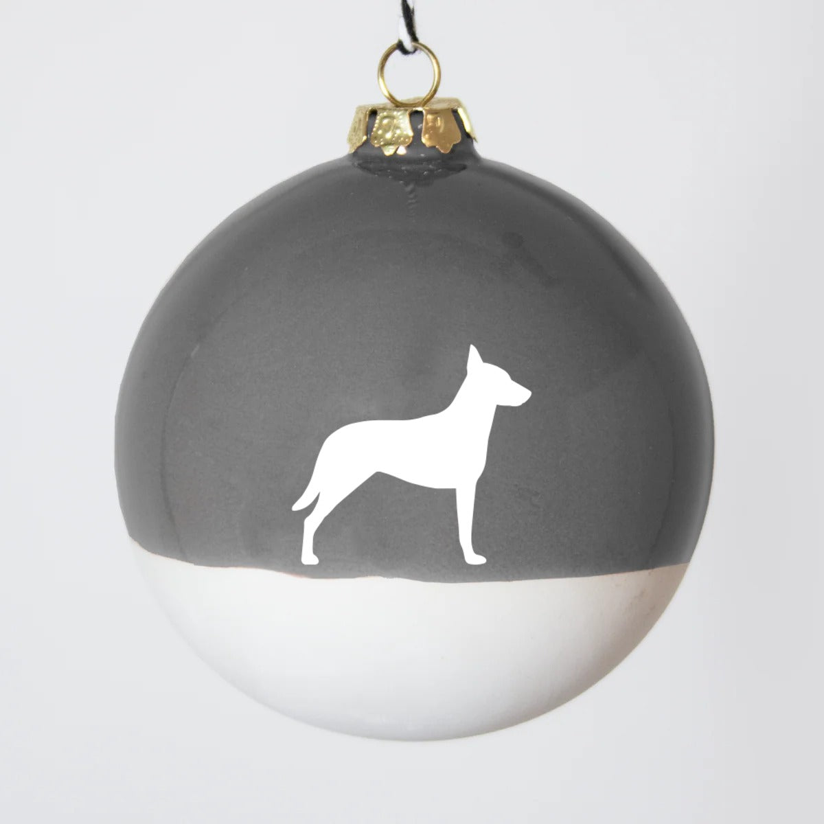 Christbaumkugel XL Lieblingshund Dusty