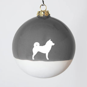 Christbaumkugel XL Lieblingshund Dusty