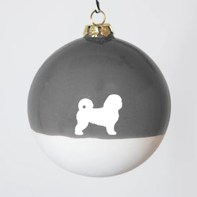 Christbaumkugel XL Lieblingshund Dusty