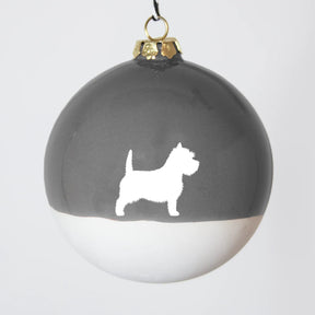 Christbaumkugel XL Lieblingshund Dusty